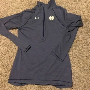 UnderArmor/Notre Dame Zipper jacket